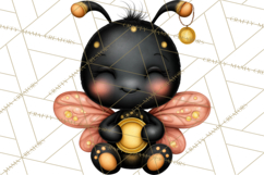 Cute St Patricks Day Bugs Clipart, St. Paddy Png Files Product Image 4