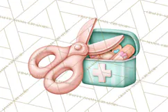 School Nurse Kawaii Clipart Product Image 5