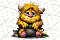 Funny St Patricks Day Monsters Clipart, St Paddy Monster PNG Product Image 4