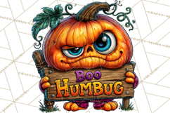Snarky Jack O Lantern Halloween PNG Clipart Product Image 5