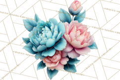 Botanical Books Clipart PNG Cottagecore Reading Florals Product Image 4