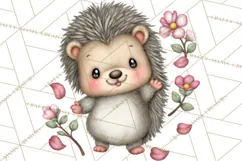 Spring Woodland Critter Clipart PNG, Spring Png Product Image 5