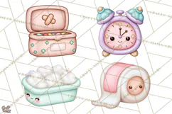 School Nurse Kawaii Clipart Product Image 1