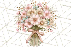 Pink Rodeo Western Clipart PNG, Rustic Cowgirl Product Image 4