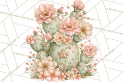 Pink Rodeo Western Clipart PNG, Rustic Cowgirl Product Image 4