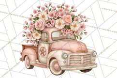 Pink Rodeo Western Clipart PNG, Rustic Cowgirl Product Image 5