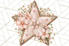 Pink Rodeo Western Clipart PNG, Rustic Cowgirl Product Image 4
