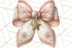 Pink Rodeo Western Clipart PNG, Rustic Cowgirl Product Image 2