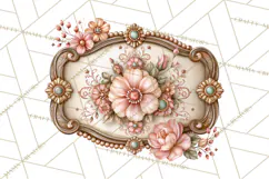 Pink Rodeo Western Clipart PNG, Rustic Cowgirl Product Image 5