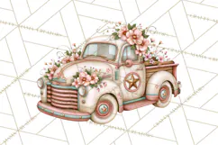 Pink Rodeo Western Clipart PNG, Rustic Cowgirl Product Image 3