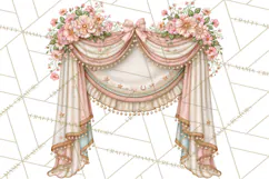 Pink Rodeo Western Clipart PNG, Rustic Cowgirl Product Image 3