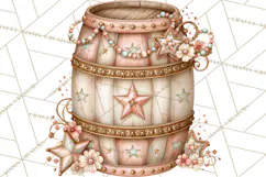 Pink Rodeo Western Clipart PNG, Rustic Cowgirl Product Image 4