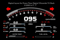 Digital Layout for Power Tune Digital Ultrawide V5 Dash Product Image 1
