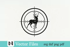 Deer Svg , Deer Clip Art, Trophy Hunting Svg Product Image 1