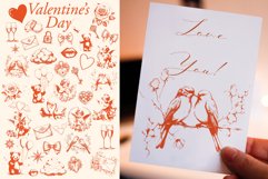 Valentine's Day Clipart - Heart Clip Art Valentine PNG Product Image 2