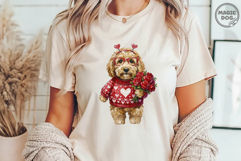 Valentines Animals Heart Hand Painted|Nursery Animals PNG Product Image 2