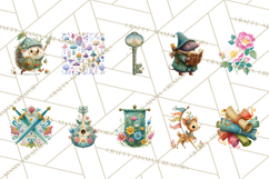 Medieval Animal Knights Heraldic Woodland Creatures Fantasy Product Image 6