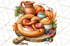 Fall German Beer Fest Clipart Png Product Image 3