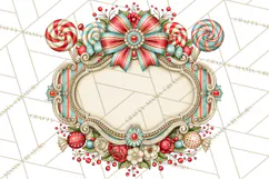 Retro Candy Shop Clipart PNG Product Image 4
