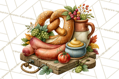 Fall German Beer Fest Clipart Png Product Image 4