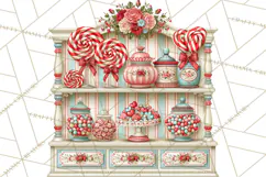 Retro Candy Shop Clipart PNG Product Image 5