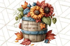 Fall German Beer Fest Clipart Png Product Image 2