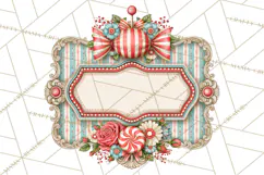 Retro Candy Shop Clipart PNG Product Image 2