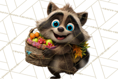 Cozy Exploring Critters Clipart, Camping Clip Art PNG Product Image 2