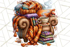 Cute Fall Critter Clipart Woodland Autumn PNG Product Image 3