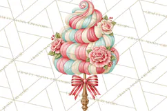 Retro Candy Shop Clipart PNG Product Image 2