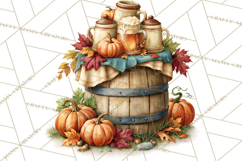 Fall German Beer Fest Clipart Png Product Image 5