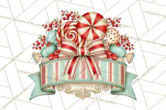 Retro Candy Shop Clipart PNG Product Image 2