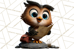 Cozy Exploring Critters Clipart, Camping Clip Art PNG Product Image 2