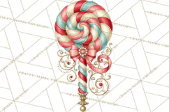 Retro Candy Shop Clipart PNG Product Image 3