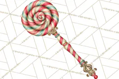 Retro Candy Shop Clipart PNG Product Image 4
