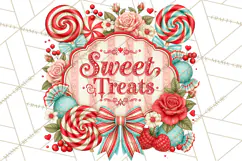 Retro Candy Shop Clipart PNG Product Image 4