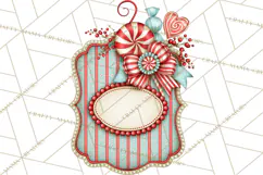 Retro Candy Shop Clipart PNG Product Image 2