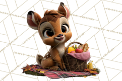 Cozy Exploring Critters Clipart, Camping Clip Art PNG Product Image 3