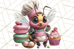 Cute Easter Bugs Clipart PNG, Kids Easter PNG Files Product Image 5
