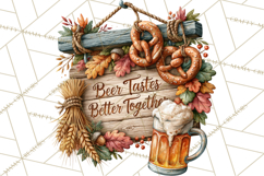 Fall German Beer Fest Clipart Png Product Image 2