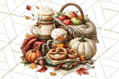 Fall German Beer Fest Clipart Png Product Image 3