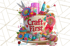 Crafting Cassie Cute Creative Clipart PNG Product Image 3