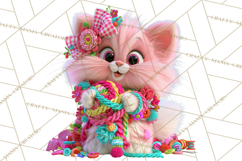 Crafting Cassie Cute Creative Clipart PNG Product Image 4