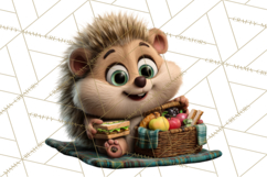 Cozy Exploring Critters Clipart, Camping Clip Art PNG Product Image 3