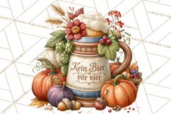 Fall German Beer Fest Clipart Png Product Image 5