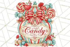 Retro Candy Shop Clipart PNG Product Image 2