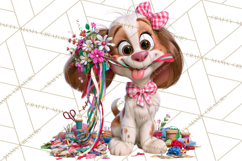 Crafting Cassie Cute Creative Clipart PNG Product Image 3