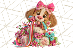 Crafting Cassie Cute Creative Clipart PNG Product Image 4
