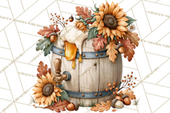 Fall German Beer Fest Clipart Png Product Image 4