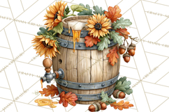 Fall German Beer Fest Clipart Png Product Image 5